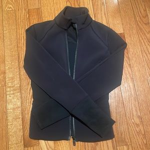 Barely worn black lulu jacket